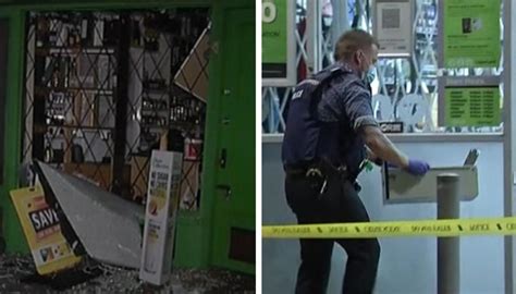 Shoe stores targeted in overnight burglaries
